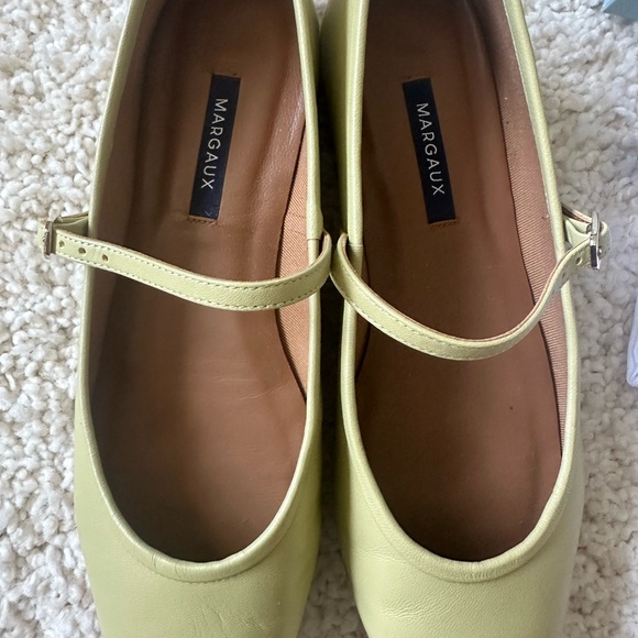 Margaux Pear Demi Mary Jane Flats - Picture 4 of 6